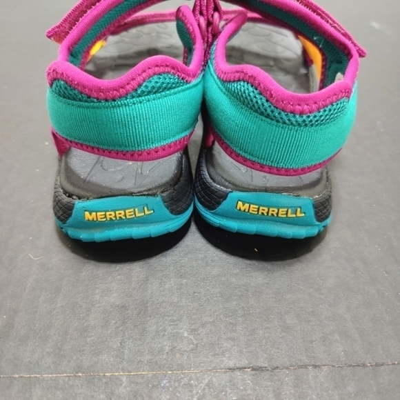 Merrell Kahuna Web Unisex Sandals in Berry/Multi Size 6 - Picture 4 of 6